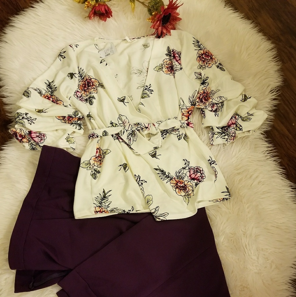 Wrop blouse